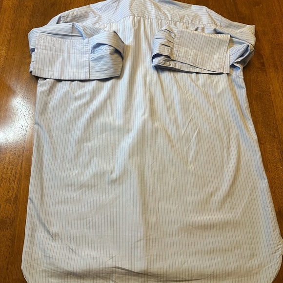 Thomas Pink Blue Striped “Men's” Shirt 100% Cotton - Picture 8 of 9